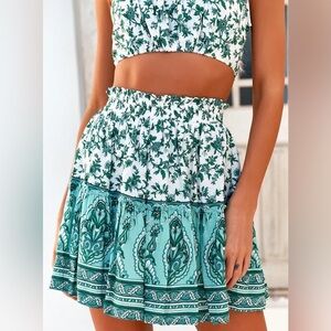 Sundae Muse Boho Elastic Skirt